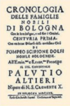 CRONOLOGIA DELLE FAMIGLIE NOBILI DI BOLOGNA